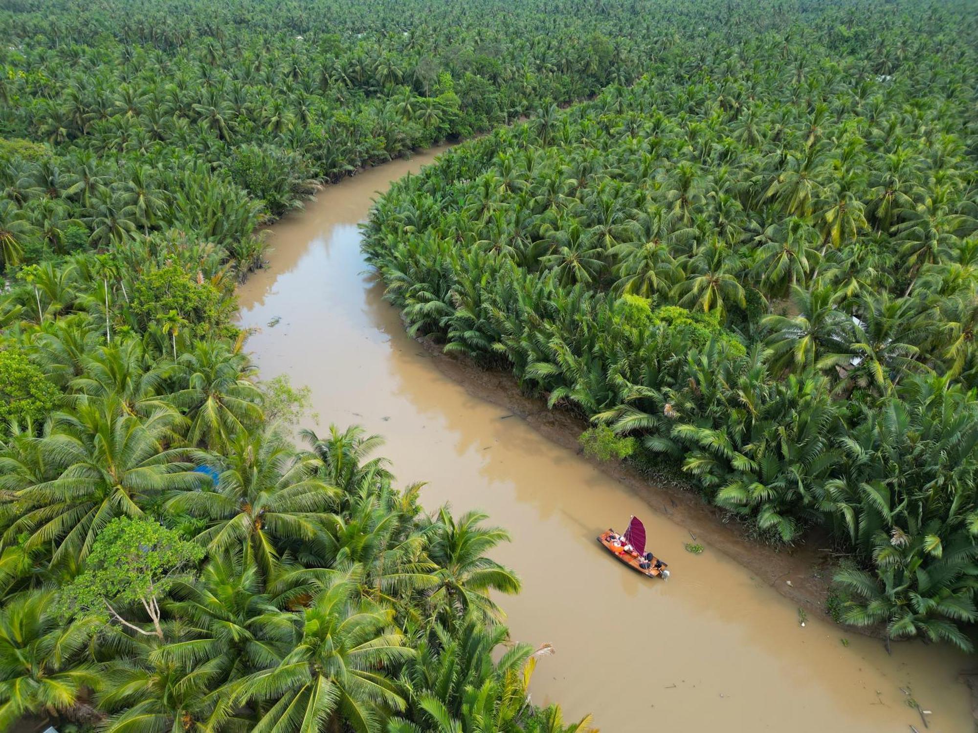 Innerzen Riverside Homestay Ben Tre - Japanese Style Bagian luar foto