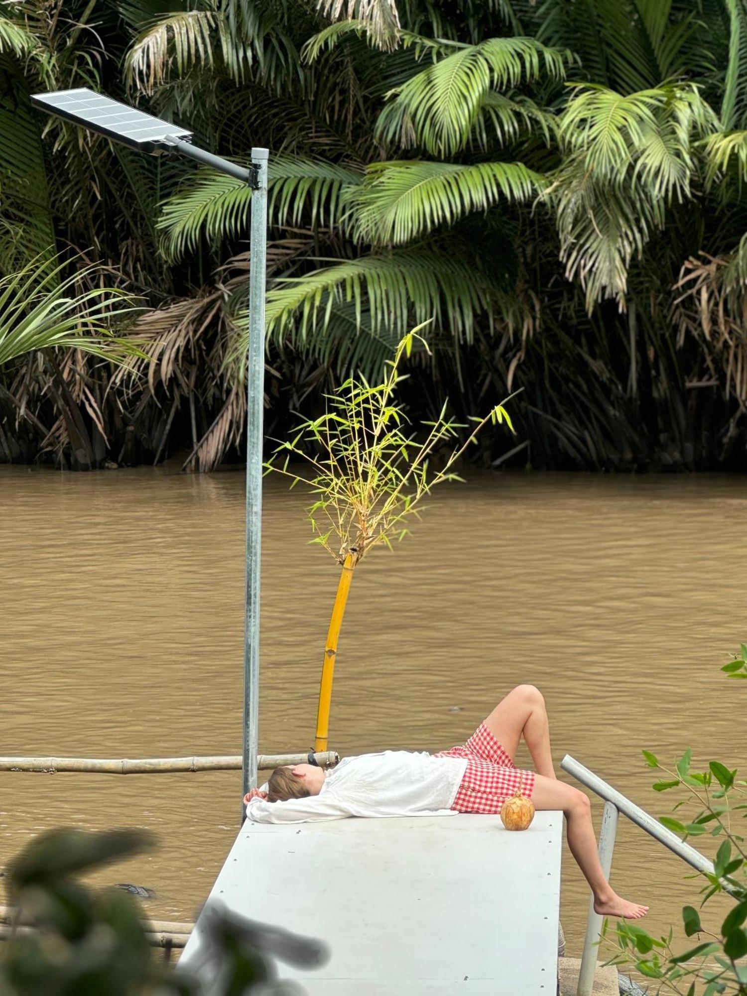Innerzen Riverside Homestay Ben Tre - Japanese Style Bagian luar foto